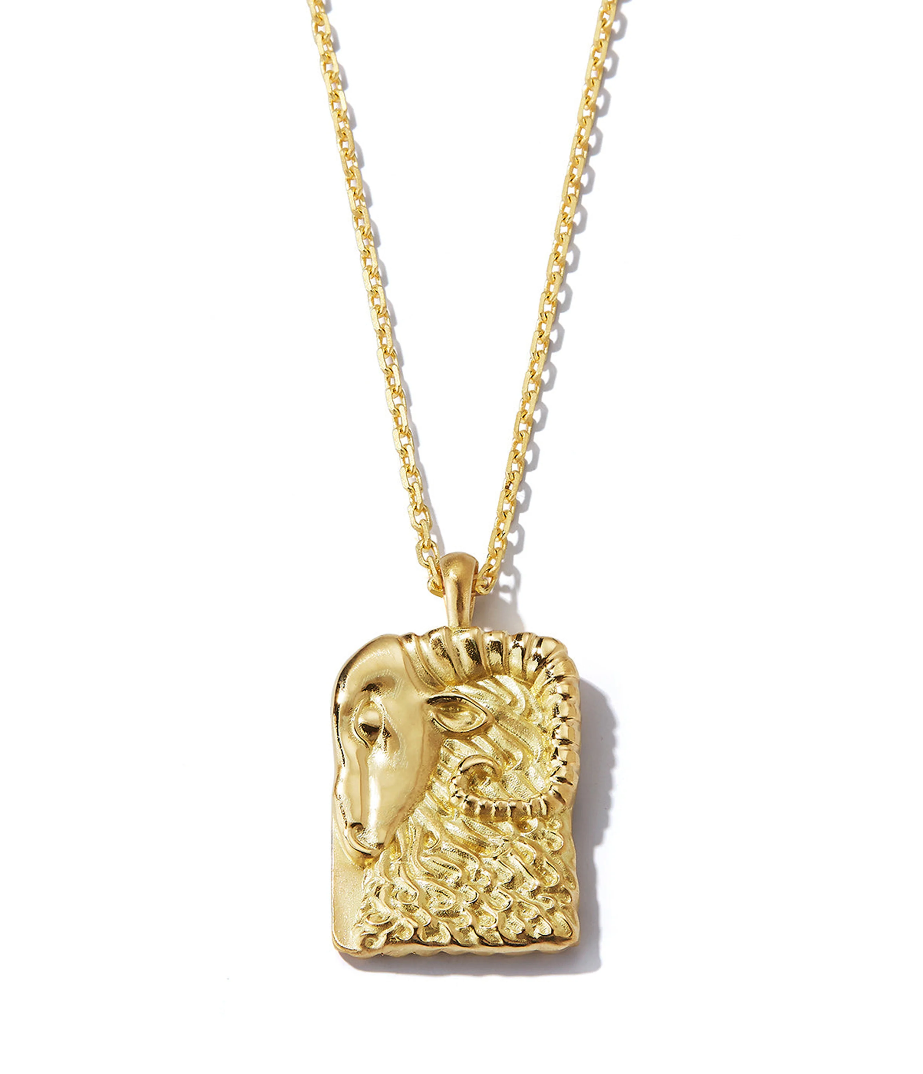 Aries Zodiac Pendant Necklace - Image 2