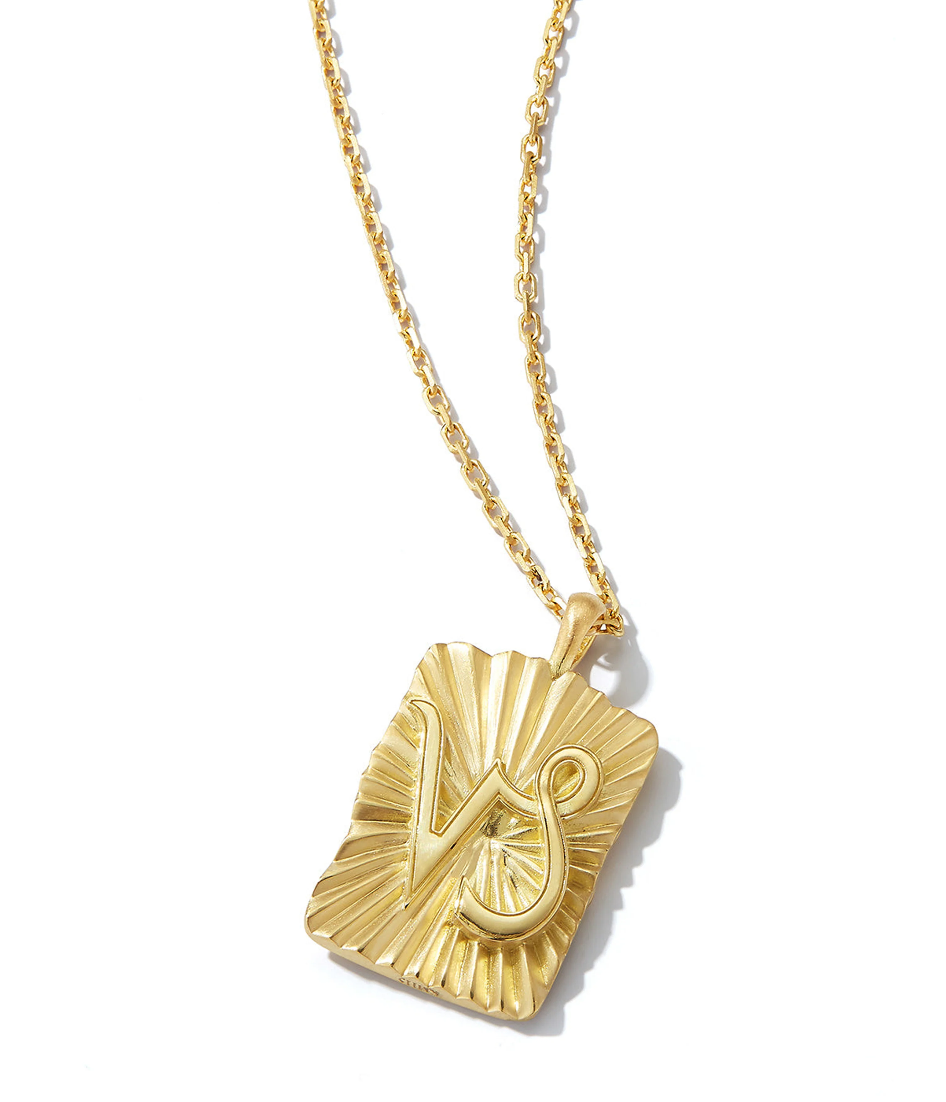 Capricorn Zodiac Pendant Necklace - Image 3