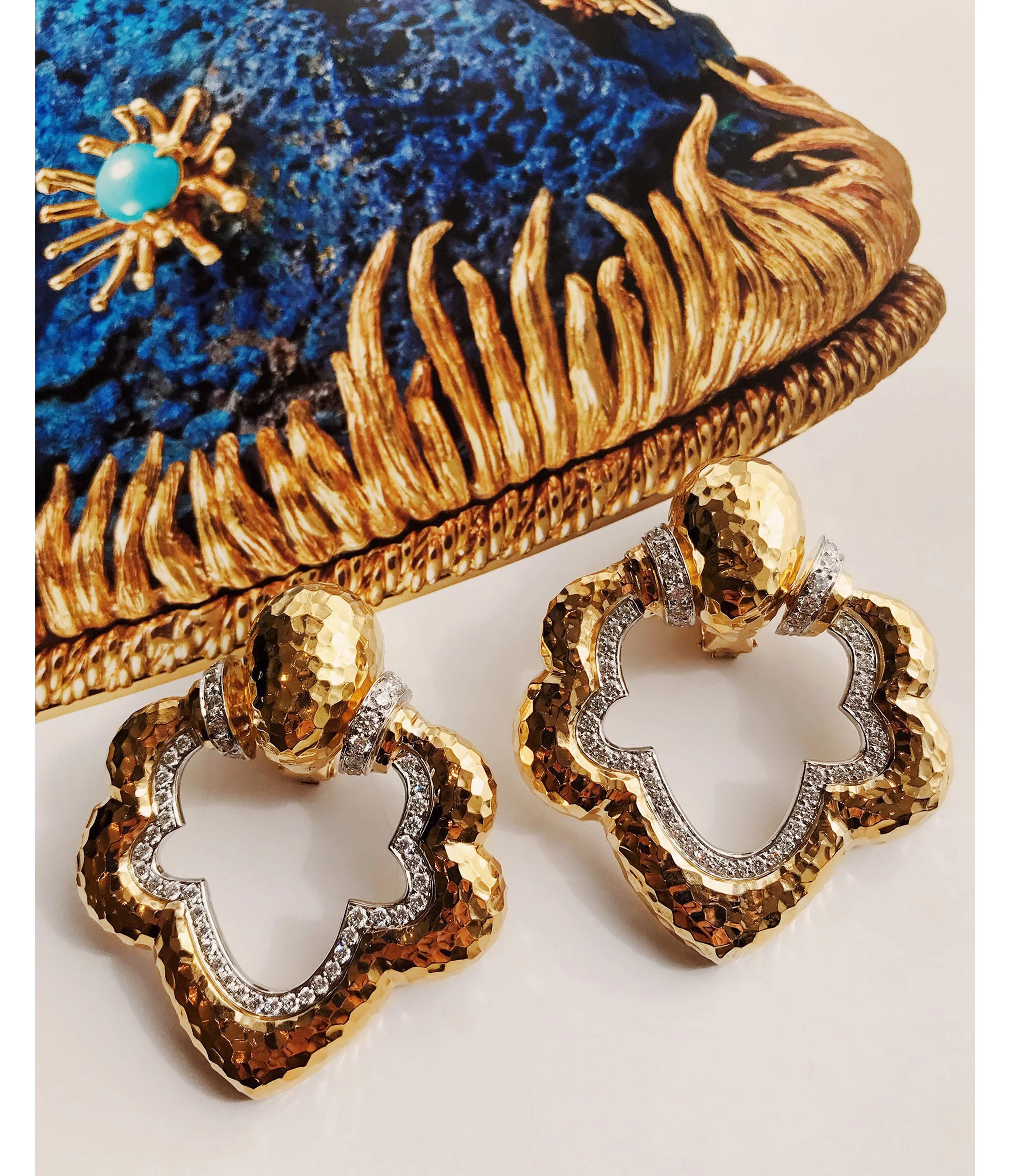 Gothic Doorknocker Earrings - Image 2