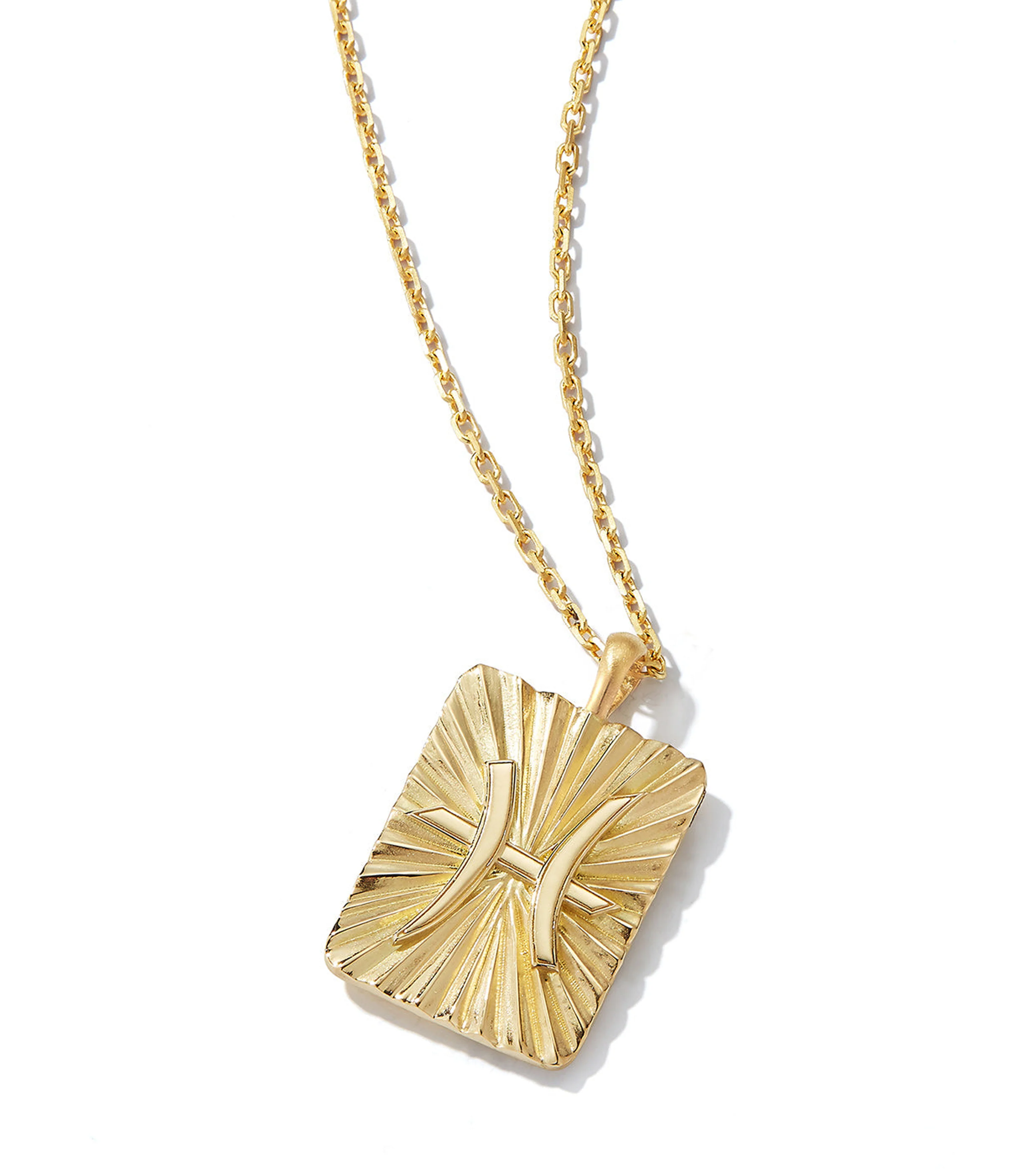 Pisces Zodiac Pendant Necklace - Image 3