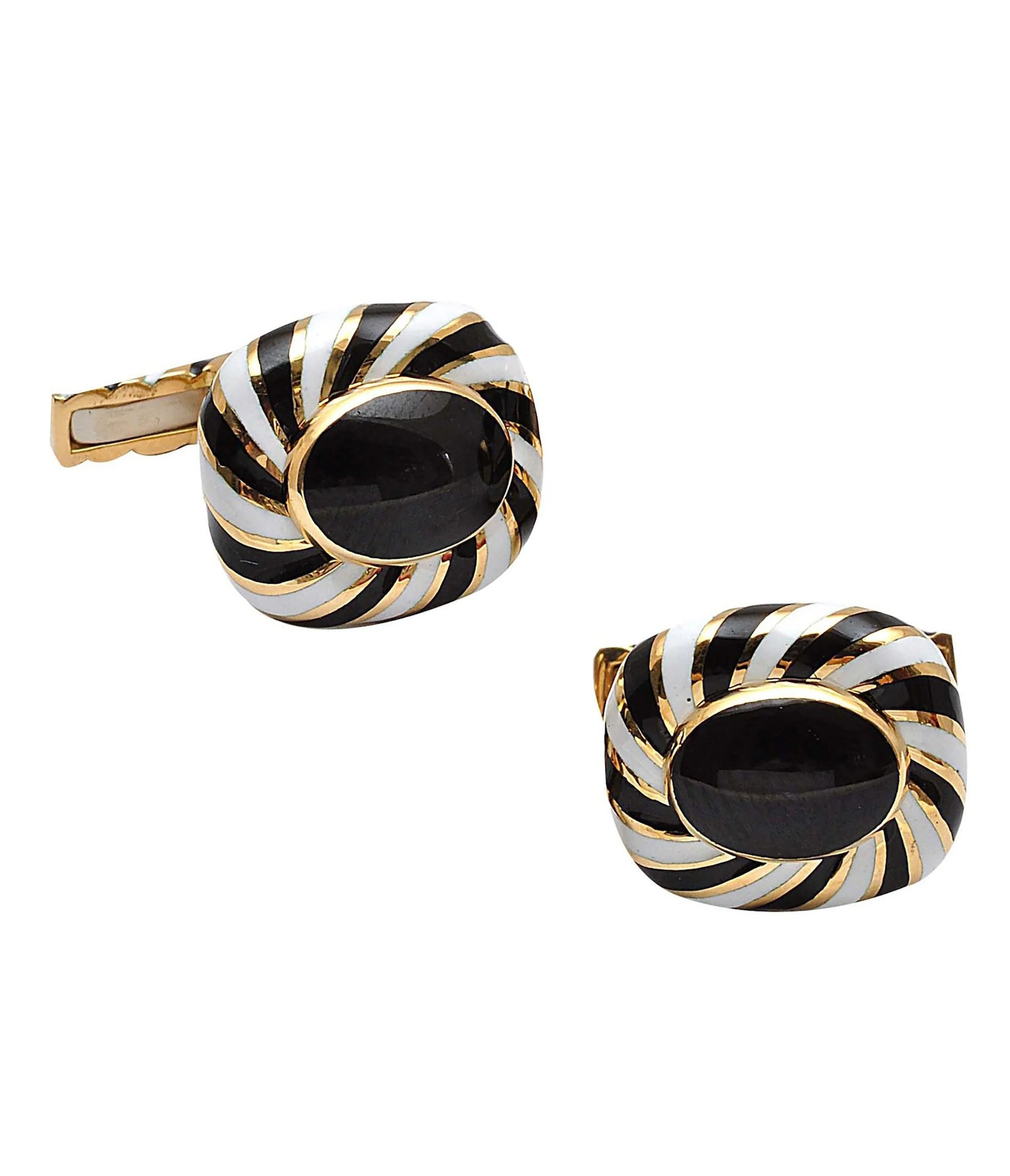 Swirl Cuff Links