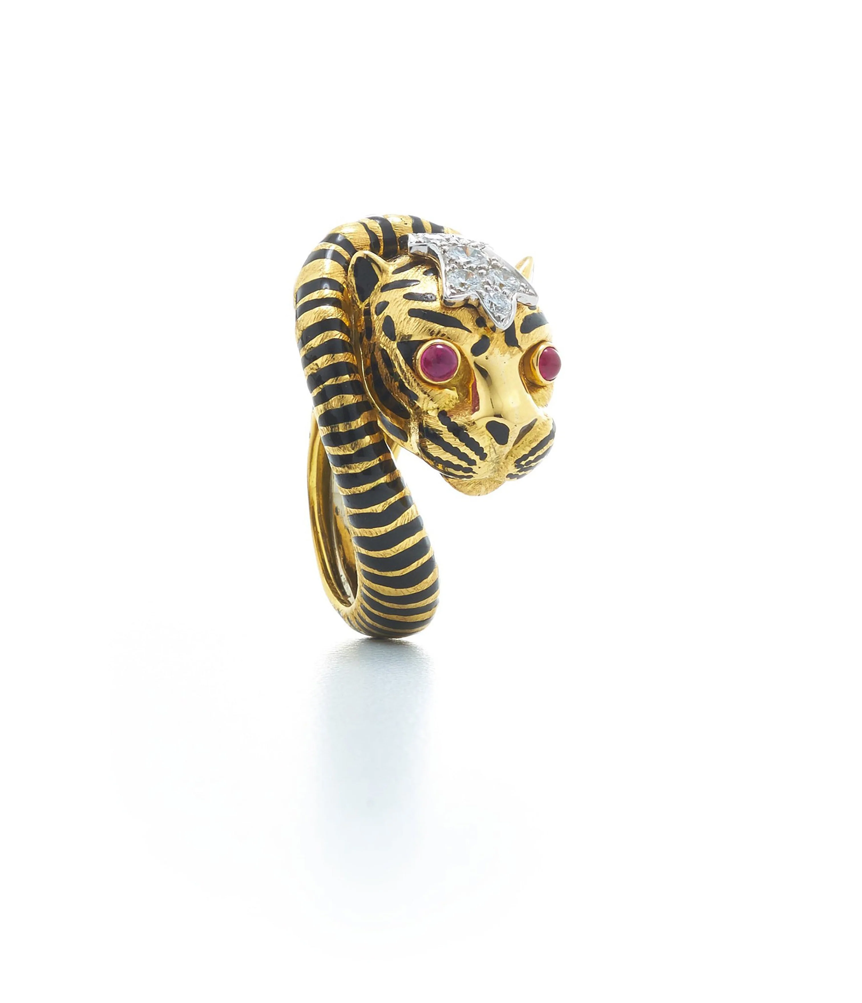 Tiger Ring, Ruby Eyes