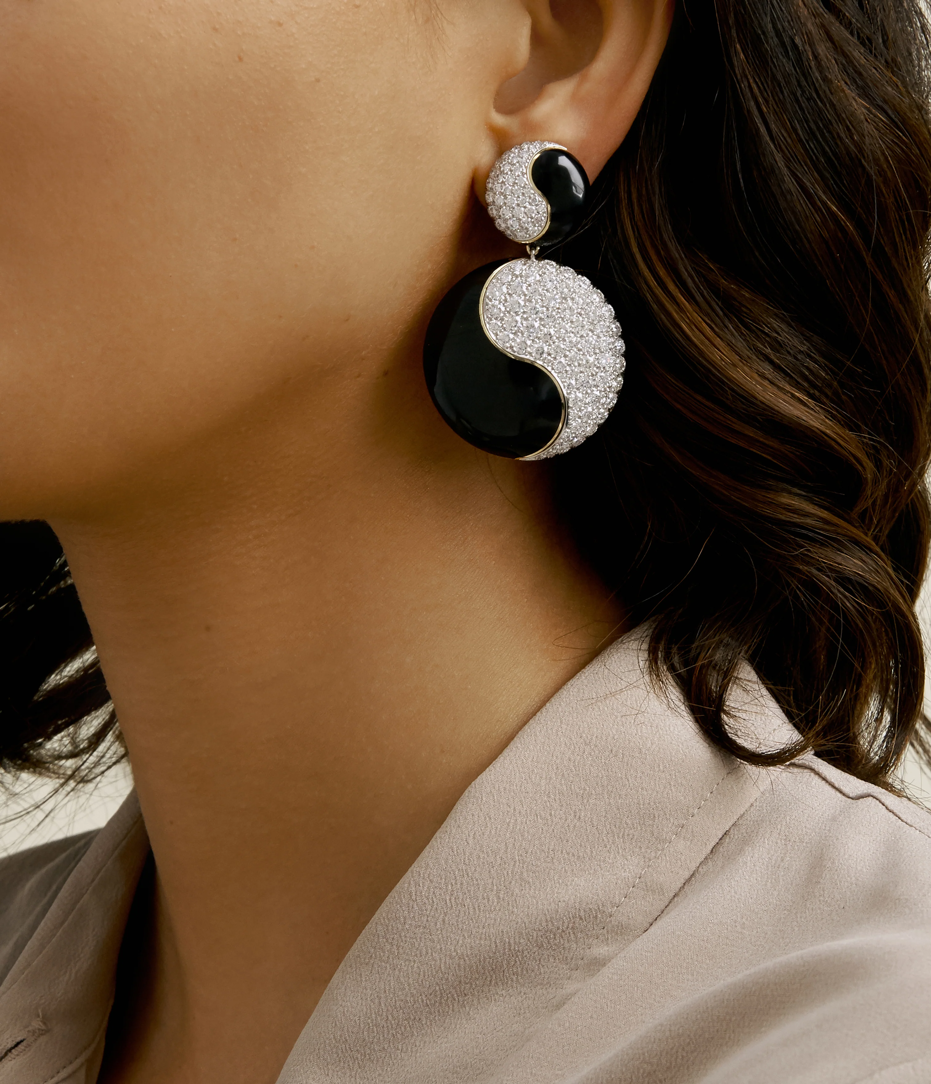 Yin and Yang Earrings - Image 2